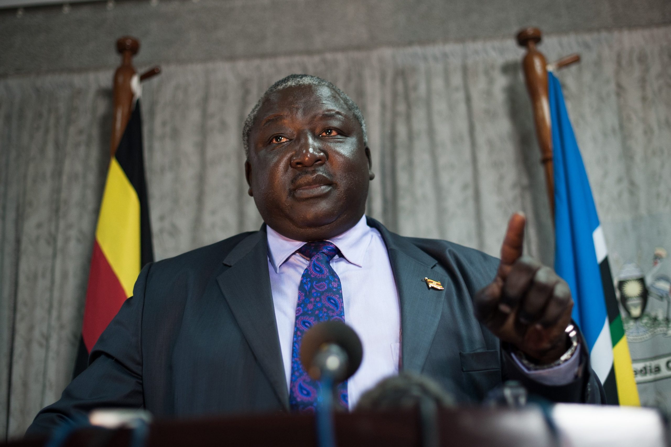 A Ugandan government minister is facing criticism after calling those who have died of hunger in his country "idiots".