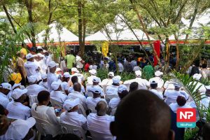 Gen Muhoozi kainerugaba arrigated party group 
 