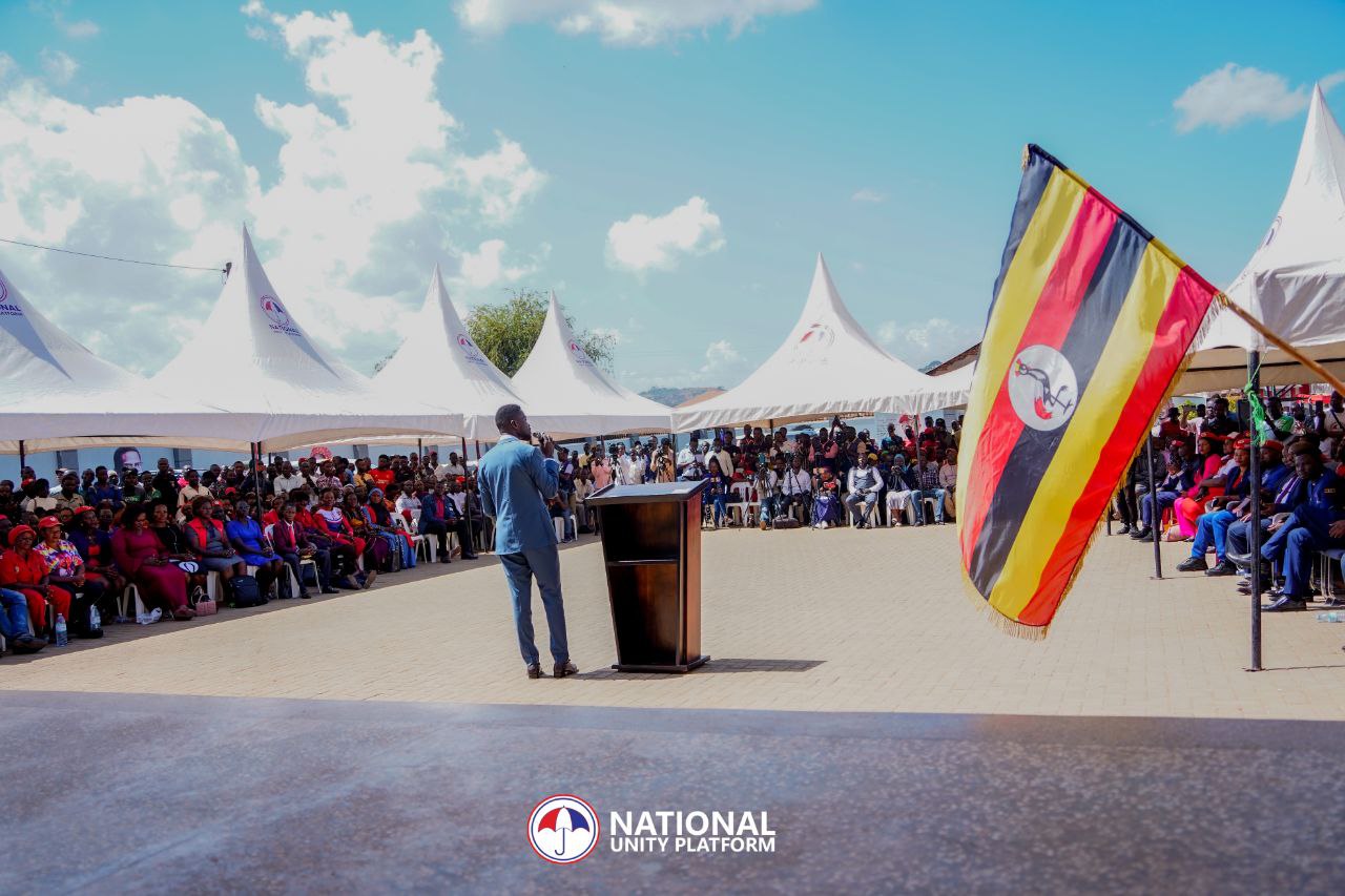 Ugandan opposition leaders gather at @NUP_Ug headquarters, denouncing injustice and advocating for change