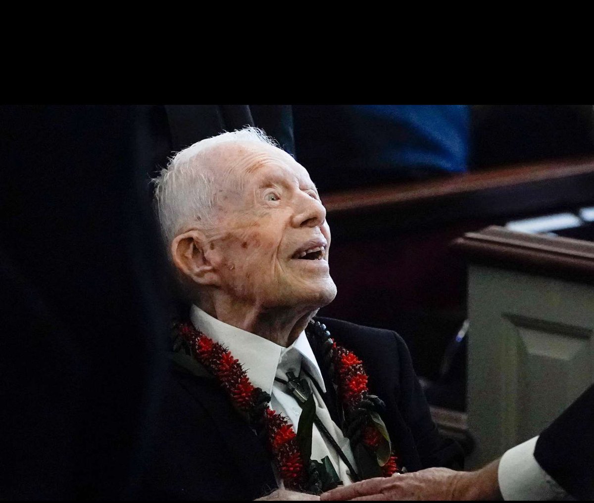 Former President Jimmy Carter Casts His Vote for Kamala Harris in Georgia