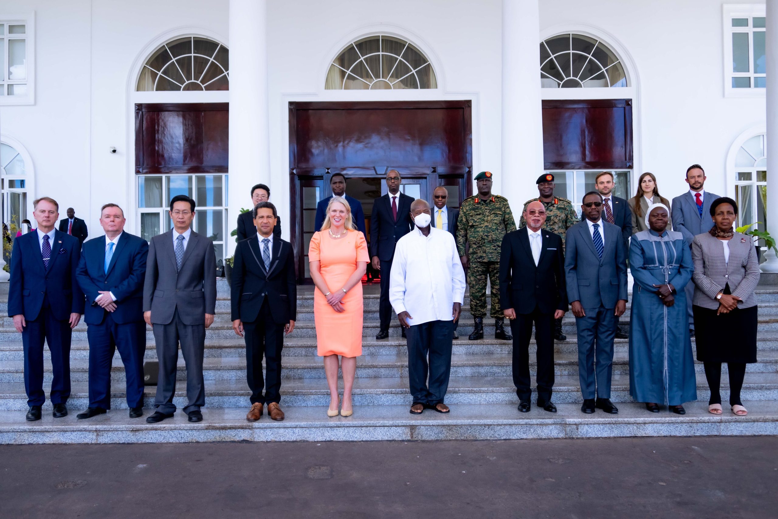UN Security Council Ambassadors Meet President Museveni to Discuss Regional Peace and Security